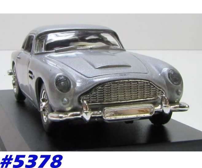 Aston Martin DB5 1965 silver 1/43 IXO NEW+showcased  #5378 instant wheels