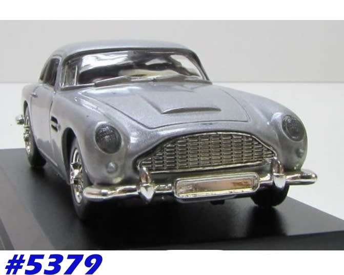 Aston Martin DB5 1965 silver 1/43 IXO NEWinBlister  #5379 instant wheels