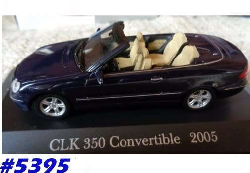 Mercedes-Benz CLK 350 (C209) 2005 dark-blue 1/43 IXO NEW+boxed  #5395 instant wheels