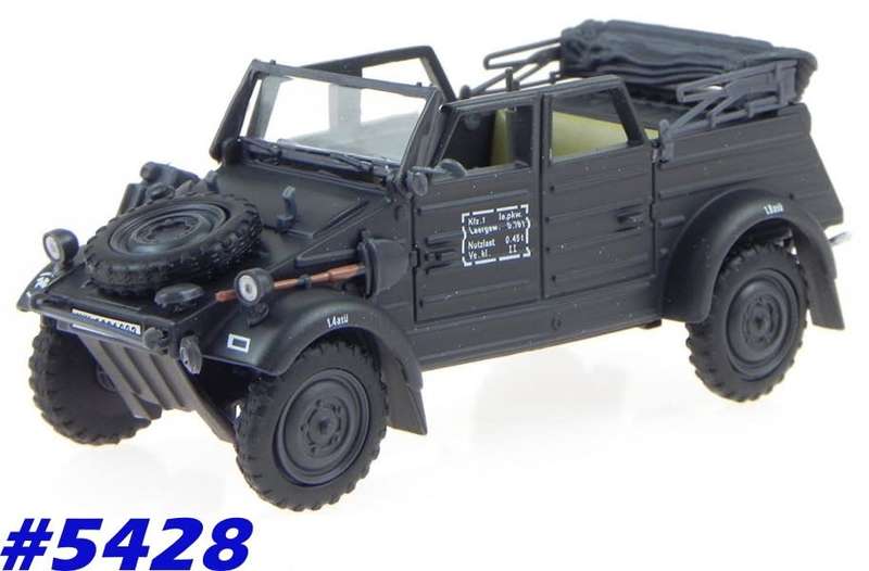 Volkswagen Kuebelwagen Type 82 1943 1/43 AmericanMint NEW+boxed  #5428 instant wheels