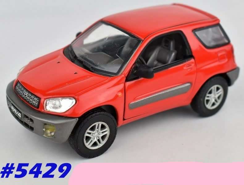 Toyota RAV 4 2005 red 1/43 AmericanMint NEW+boxed  #5429 instant wheels