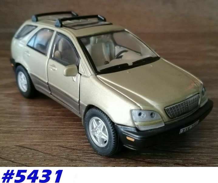 Lexus RX300 2003 beige-met 1/43 AmericanMint NEW+boxed  #5431 instant wheels
