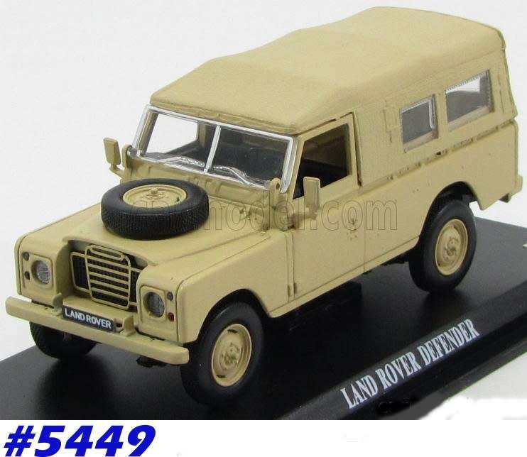Land Rover Defender LWB 1958 buff+canvas 1/43 IXO NEWinBlister  #5449 instant wheels