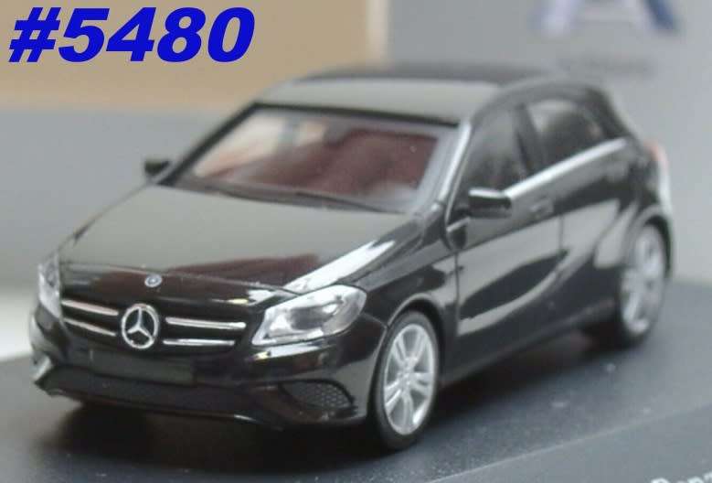 Mercedes-Benz A-class W176 2015 black 1/43 Schuco NEW+showcased  #5480 instant wheels
