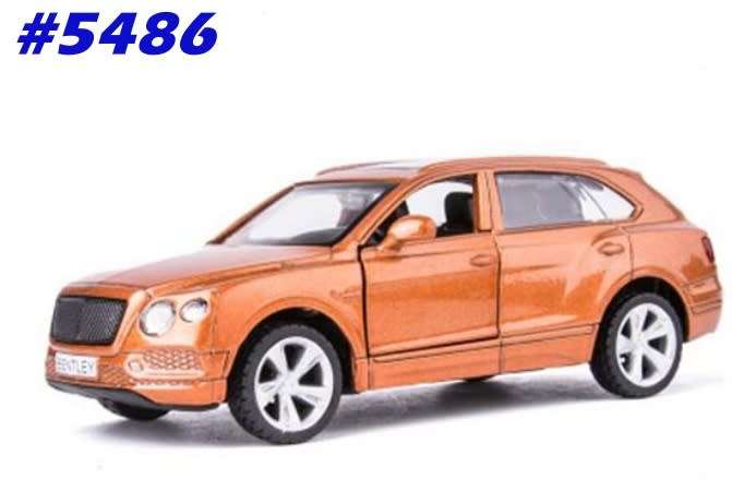 Bentley Bentayga 2016 orange-met 1/43 (1/45) Hommat NEW+boxed  #5486 instant wheels
