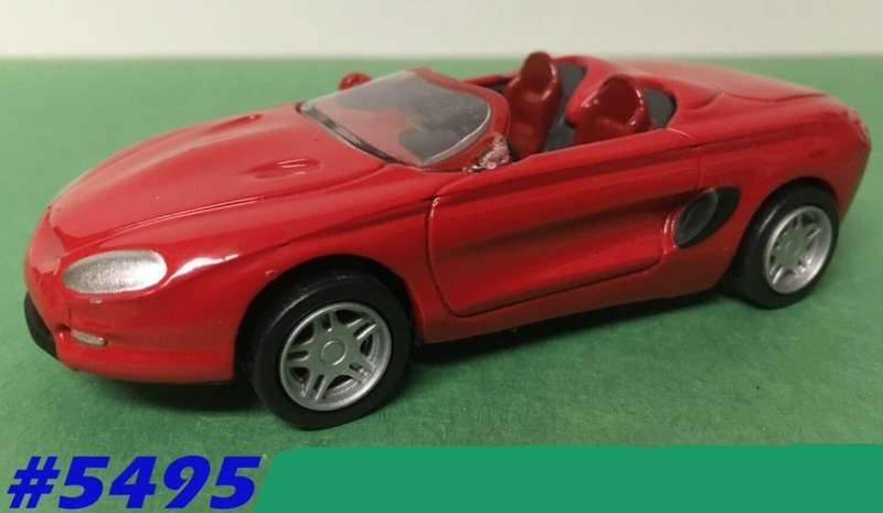 Ford Mustang Mach. III convertible 1998 red 1/43 NewRay NEW+boxed  #5495 instant wheels