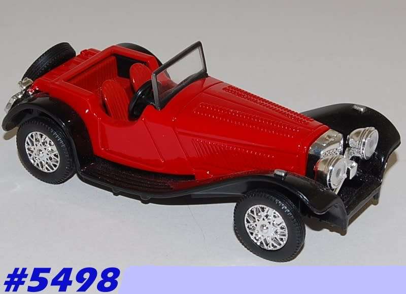Jaguar SS-100 Roadster 1935 red 1/43 NewRay NEW+boxed  #5498 instant wheels