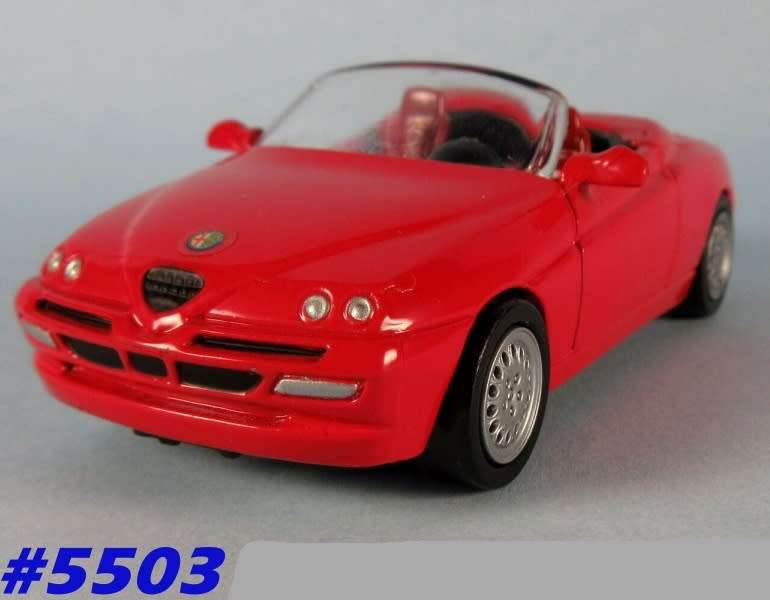 Alfa Romeo Spider 1996 red 1/43 NewRay NEW+boxed  #5503 instant wheels