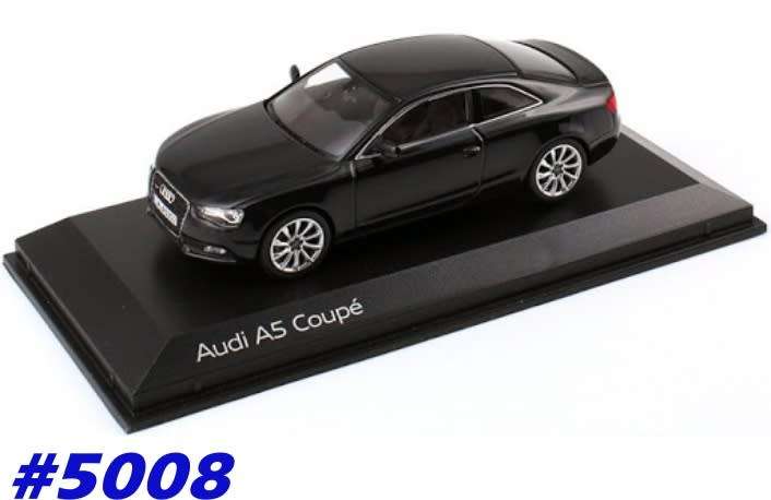 Audi A5 Coupe 2012 Phantom black 1:43 Norev NEW+showcased  #5508 instant wheels