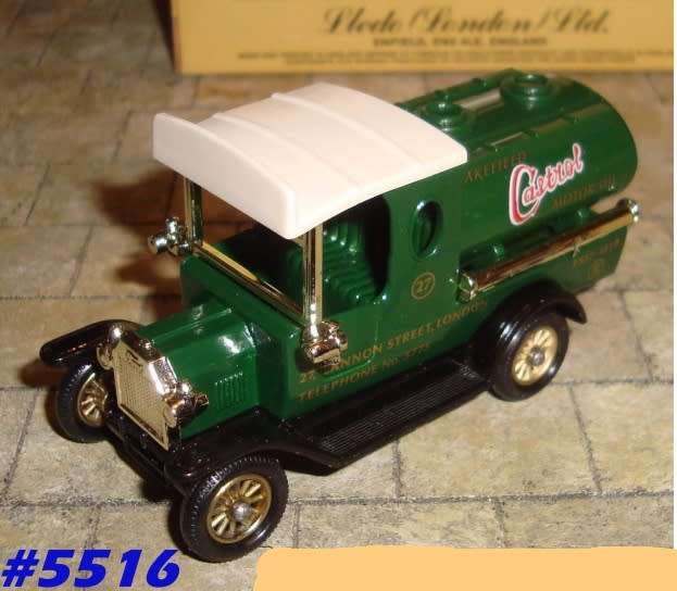Ford Castrol Tanker Truck 1920 green 1:43 Lledo NEW+boxed  #5516 instant wheels