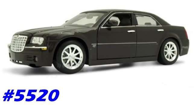 Chrysler 300-C Hemi 2005 black 1/43 Maisto NEW+boxed  #5520 instant wheels