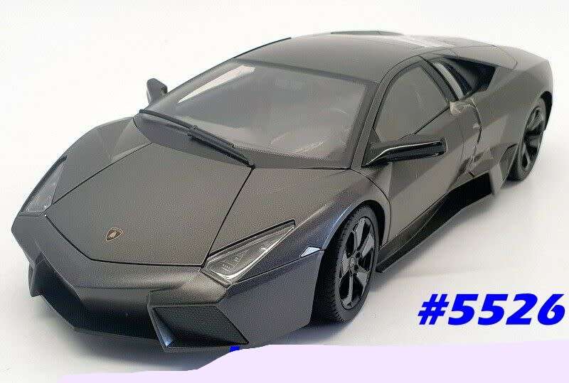 Lamborghini Reventon 2008 matte-black 1/43 Mondo Motors NEW+boxed  #5526 instant wheels