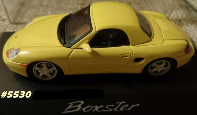 Porsche Boxter Coupe yellow 1/43 Schuco 2005 NEW+boxed  #5530 instant wheels