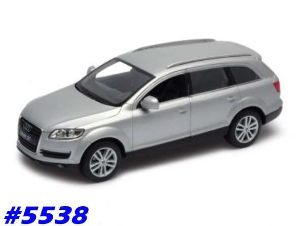 Audi Q7 2007 silver 1/43 Cararama NEW+boxed  #5538 instant wheels