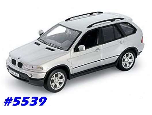 BMW X5 2005 silver 1/43 Norev NEW+boxed  #5539 instant wheels