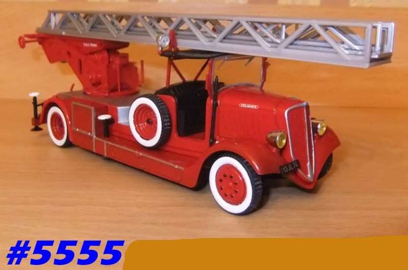 Delahaye Type 103 Magirus Swivel Ladder 1955 1/43 IXO NEWinBlister  5555 instant wheels
