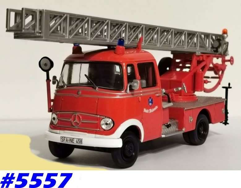 Mercedes-Benz L319 1961-63 Svivel Ladder DL18 1/43 NEWinBlister  #5557 instant wheels