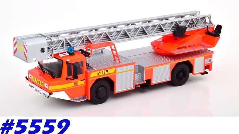 Iveco Magirus DLK 23-12 Swivel ladder 2006 orange 1/43 NEWinBlister   #5559 InstantWheels
