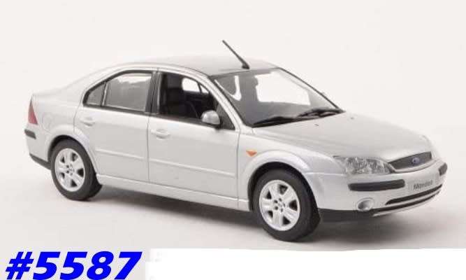 Ford Mondeo MKIII Saloon 2001 silver 1/43 Minichamps NEW+boxed  #5587 instant wheels