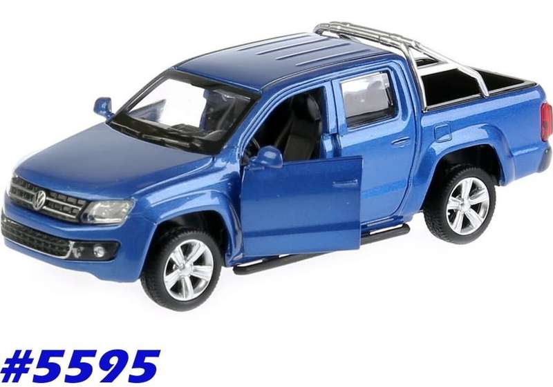 Volkswagen Amarok 2019 blue-met 1/43 Texhon NEW+boxed  #5595 instant wheels