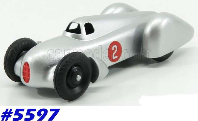 Auto-Union Racing Car #2 1936 silver 1/43 Dinky/Norev NEW+boxed  #5597 instant wheels
