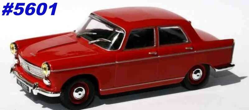 Peugeot 404 sedan 1962 red 1/43 IXO NEWinBlister  #5601 instant wheels
