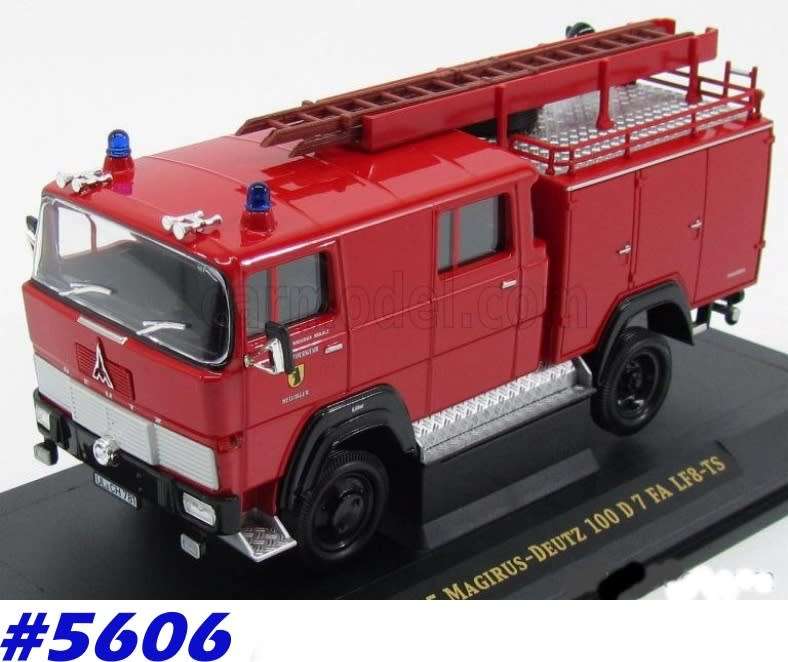 Magirus Deutz 100 D 7 FA LF8-TS 1/43 Lucky Die Cast NEW+boxed  #5606 instant wheels