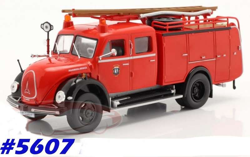 Magirus Deutz Merkur TLF18 Madrid Bomberos 1/43 IXO NEWinBlister  #5607 instant wheels