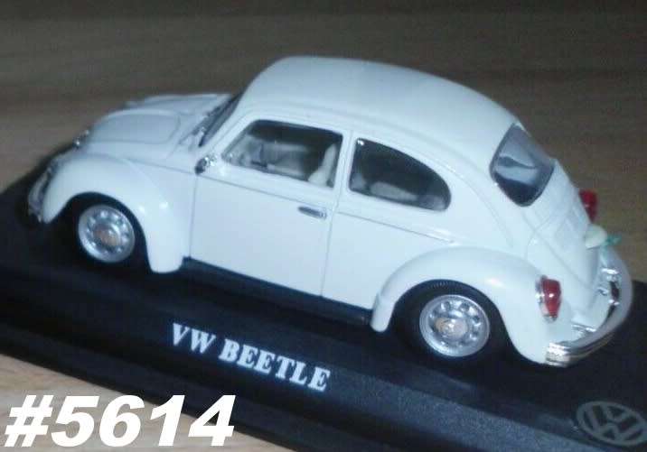 Volkswagen Beetle 1966 white 1/43 IXO NEW+boxed  #5614 instant wheels
