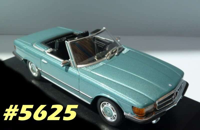 Mercedes-Benz 350 SL cabrio 1971 green 1/43NEWRay NEW+reblistered  #5625 instant wheels
