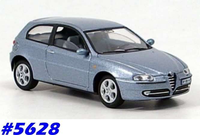 Alfa Romeo 147 2000 silver 1/43 Solido NEW+reblistered  #5628 instant wheels