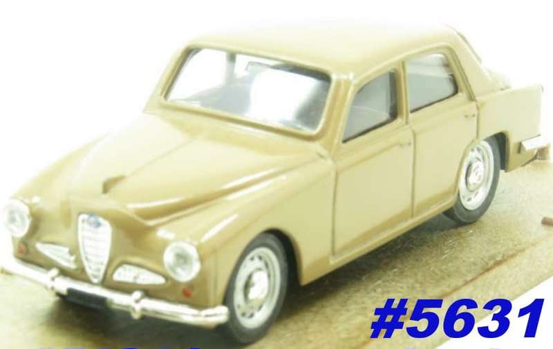 Alfa Romeo 1900 HP90 1950 1/43 Brumm NEW+reblistered  #5631 instant wheels