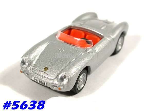 Porsche 550A Spyder 1955 silver 1/43 Hongwell NEW+reblistered  #5638 instant wheels