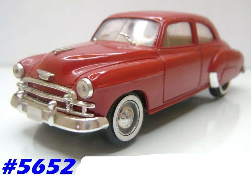Chevrolet Sedan 1950 red 1/43 Solido NEW+reblistered  #5652 instant wheels