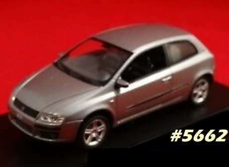 Fiat Stilo 2002 silver 1/43 Norev NEW+reblistered  #5662 instant wheels