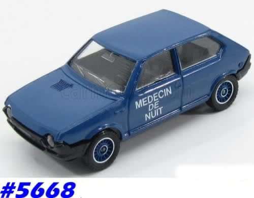 Fiat Ritmo 1982 blue 1/43 Solido NEW+reblistered  #5668 instant wheels