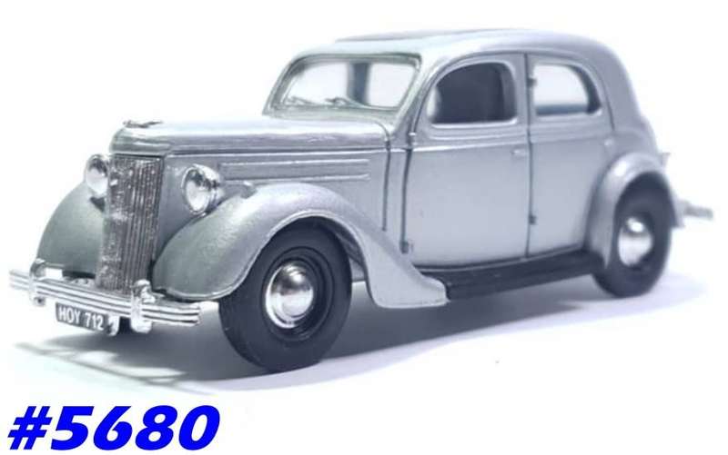 Ford V-6 Pilot 1950 silver 1/43 Dinky-MB DY5 NEW+reblistered  #5680 instant wheels