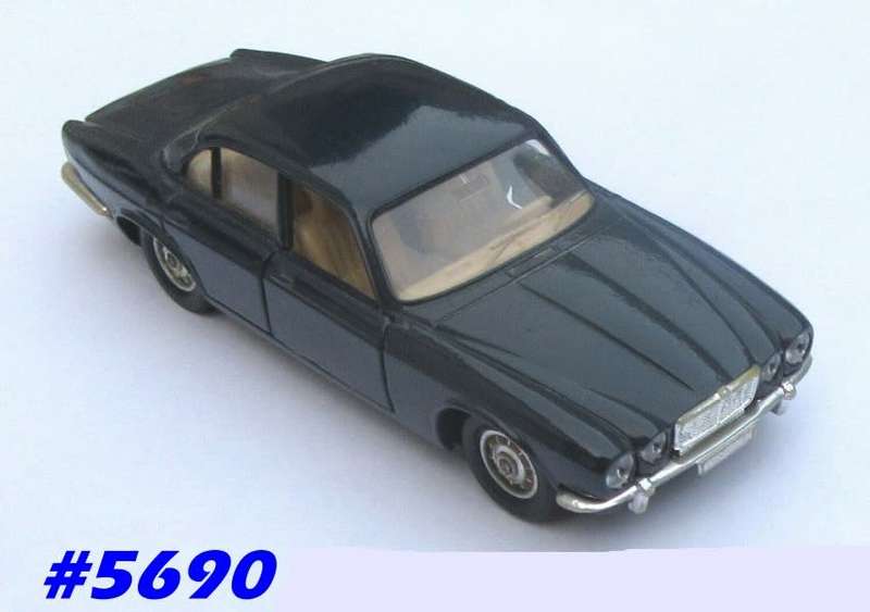 Jaguar XJ12 Sedan 1968 Juniper Green 1/43 Solido NEW+reblistered  #5690 instant wheels