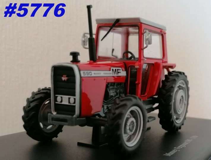 Massey-Ferguson 590 Tractor red 1/43 Universal Hobbies NEW+boxed  #5776 instant wheels