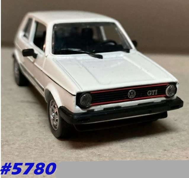 Volkswagen Golf Mk.I GTI 1983 white 1/43 IXO NEWinBlister  #5780 instant wheels