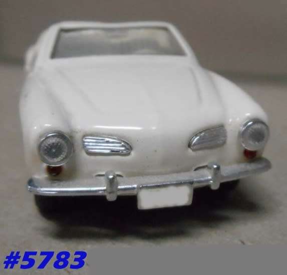 Volkswagen Karmann Ghia I (1300) Cabriolet 1960 white 1/43 Solido NEW+boxed   #5783 instant wheels