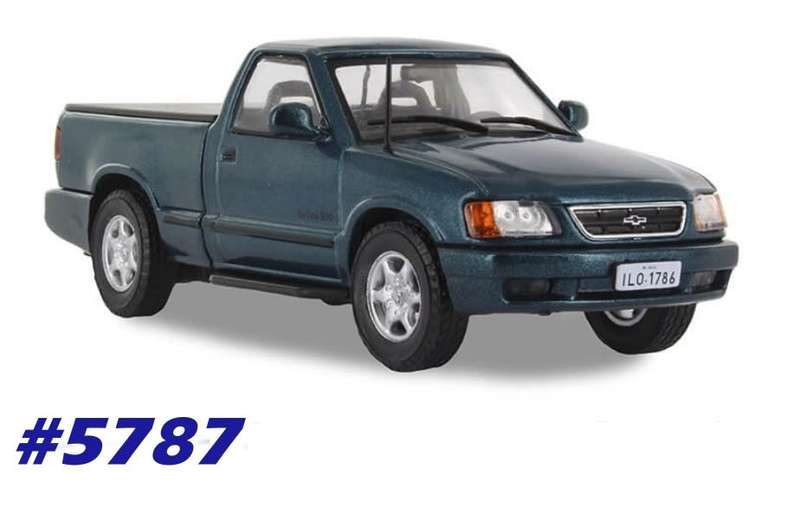 Chevrolet S-10 Pick-Up 1995 blue 1/43 IXO-Salvat NEW+boxed        #5787 instant wheels