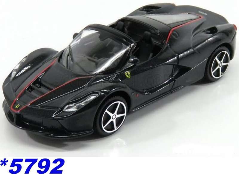 Ferrari LaFerrari Aperta Spider 2016 anthracite 1:43 IXO-Altaya NEW+boxed  *5792 instant wheels