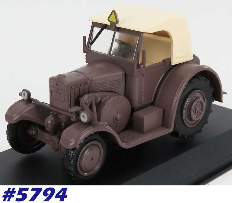Lanz D2531 Eil-Bulldog Tractor 1941 brown 1/43 Hachette/UH NEWinBlister 5794 instant wheels