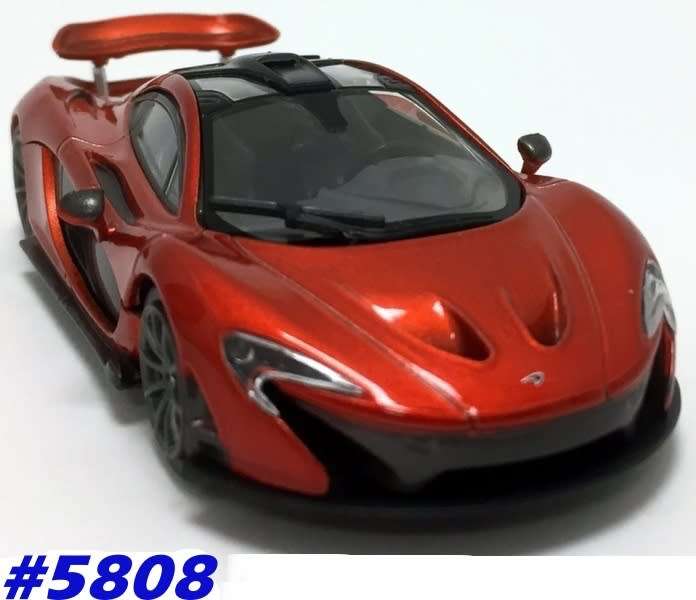 McLaren P1 2013 volcano-orange 1/43 IXO NEW+boxed  #5808 instant wheels