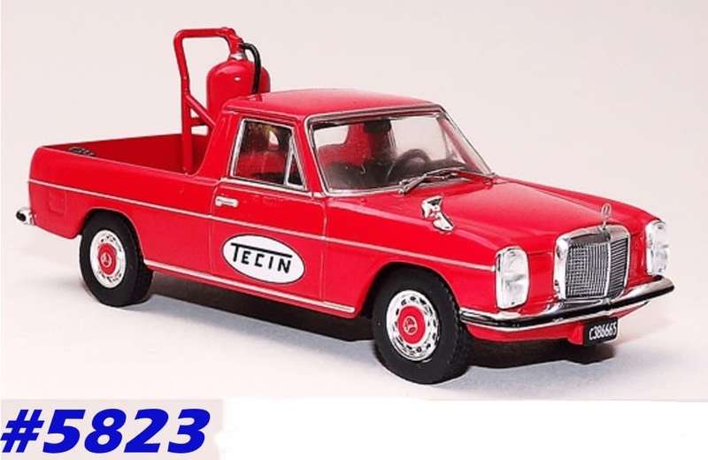 Mercedes-Benz 220D/8 (W115) BAKKIE 1972 red 1/43 IXO NEW+boxed  #5823 instant wheels