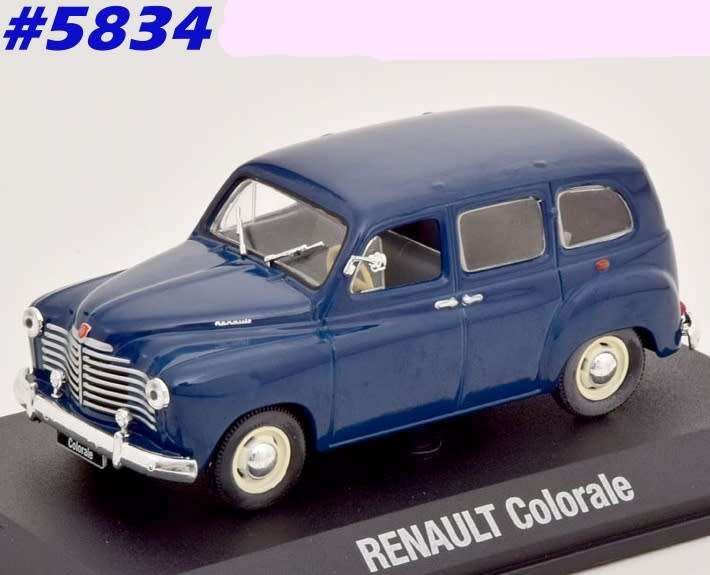 Renault Colorale 1952 blue 1/43 Norev NEW+boxed  #5834 instant wheels
