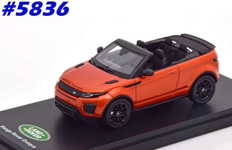 LandRover RangeRover Evoque cabrio 2012 1/43 TrueScale NEW+boxed   #5836 instant wheels