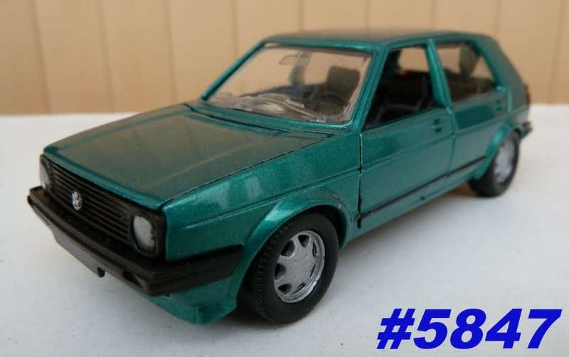 Volkswagen Golf Mk.II 1976 1:43 tourqoise-met Schabak NEW+boxed #5847 instant wheels