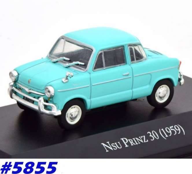 NSU Prinz 30 1959 turquoise 1:43 IXO NEW+boxed  #5855 instant wheels
